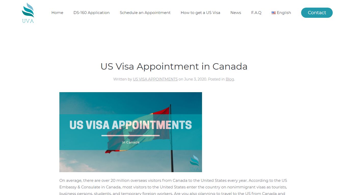 US Visa Appointment in Canada - US Visa Interview